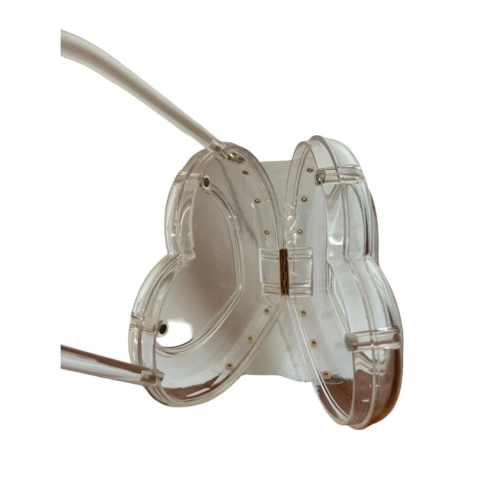 Clear Heart‑Shaped Handbag - Picture 2 of 4